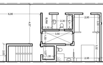 New Three Bedroom Apartment on Plan in front of large Open Space