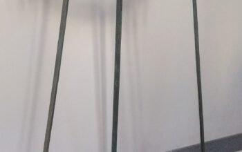 Stand with glass