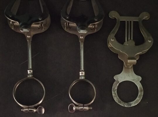 Music sheet clamps