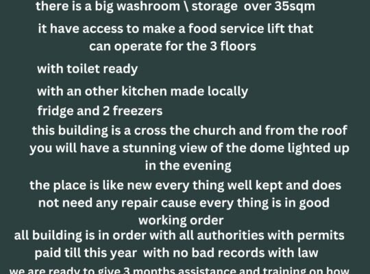 Fully operating bar/restaurant